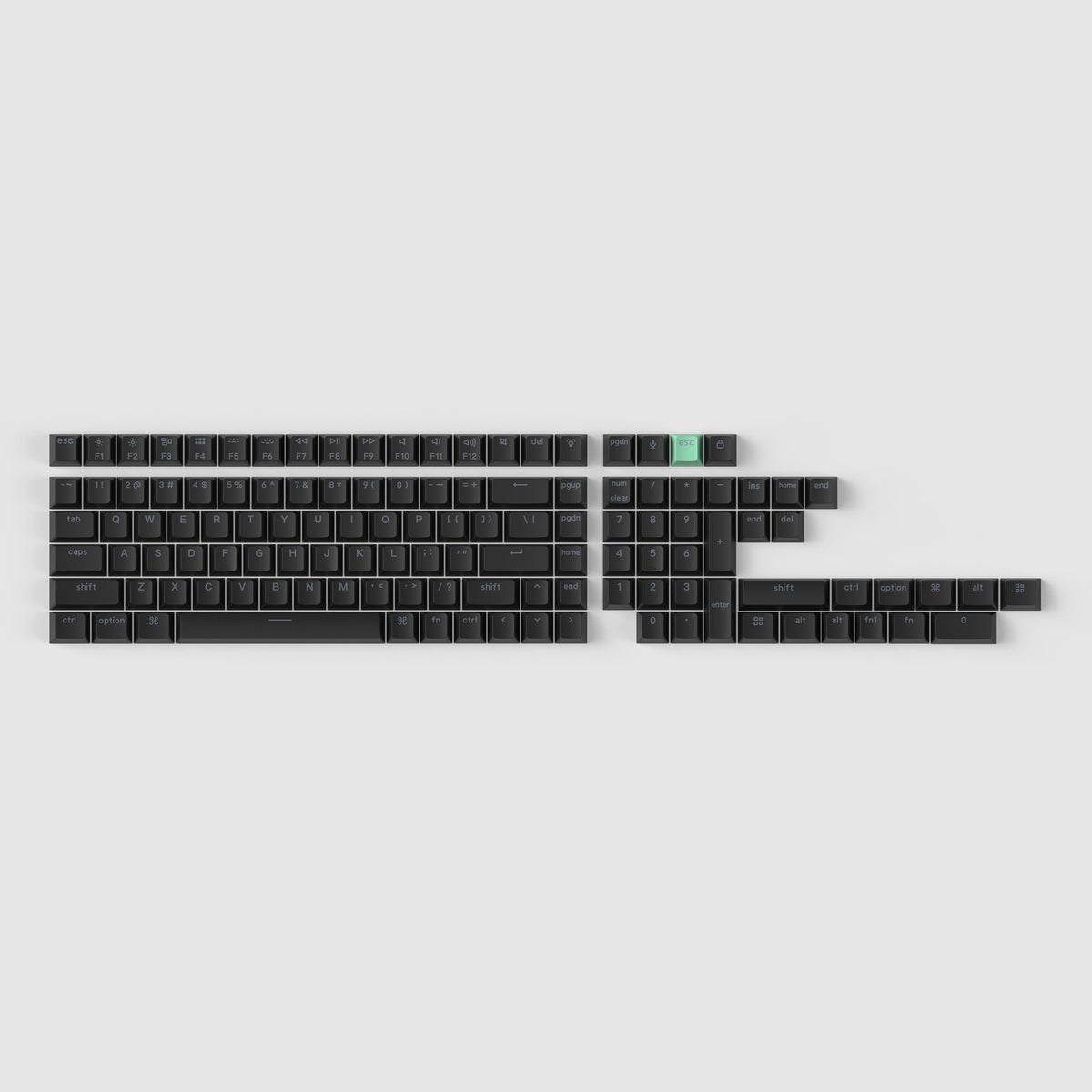 Cherry Profile Double-Shot PBT Shine-Through Keycap Set – Keychron ...