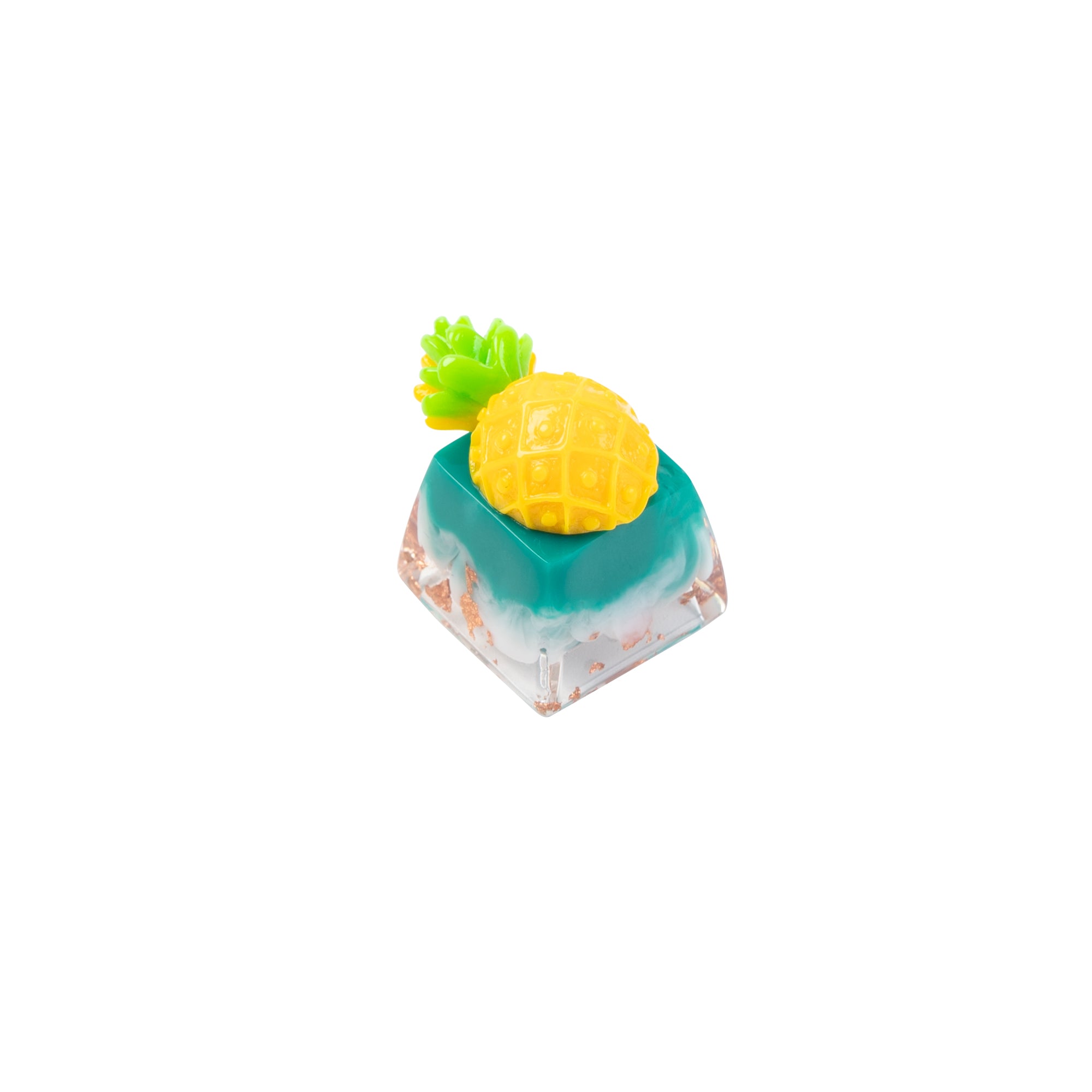 Cute Fruit Resin Artisan Keycap-Pineapple