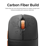 Keychron G3 Wireless Mouse Carbon Fiber Build