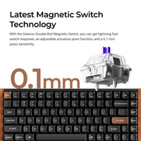 Gateron double-rail magnetic switch