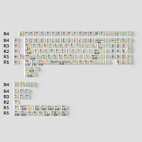 Graffiti Party - Cherry Profile Dye-Sub PBT Full Keycap Set