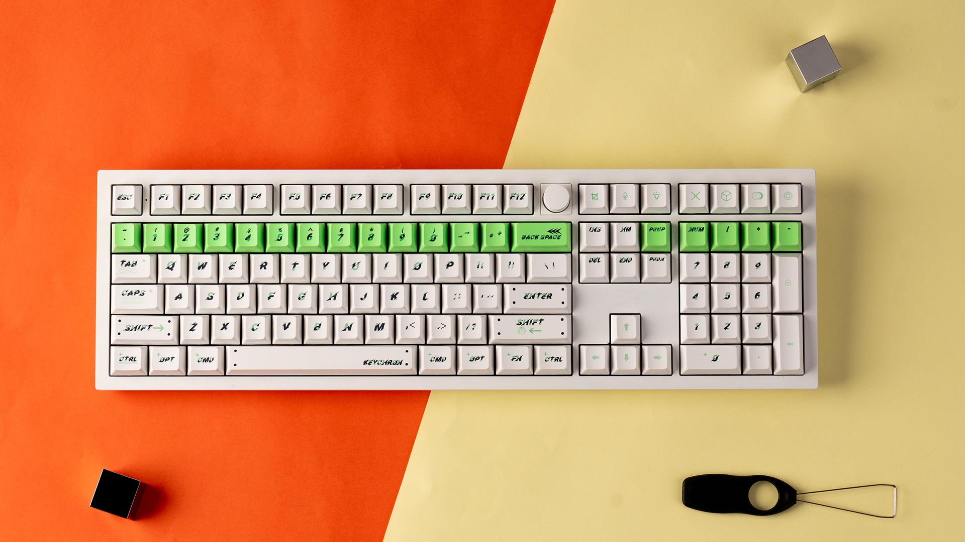 Keychron Pulsation 140 Key Cherry Profile Dye Sub PBT Keycap Set - Thumbnail 3