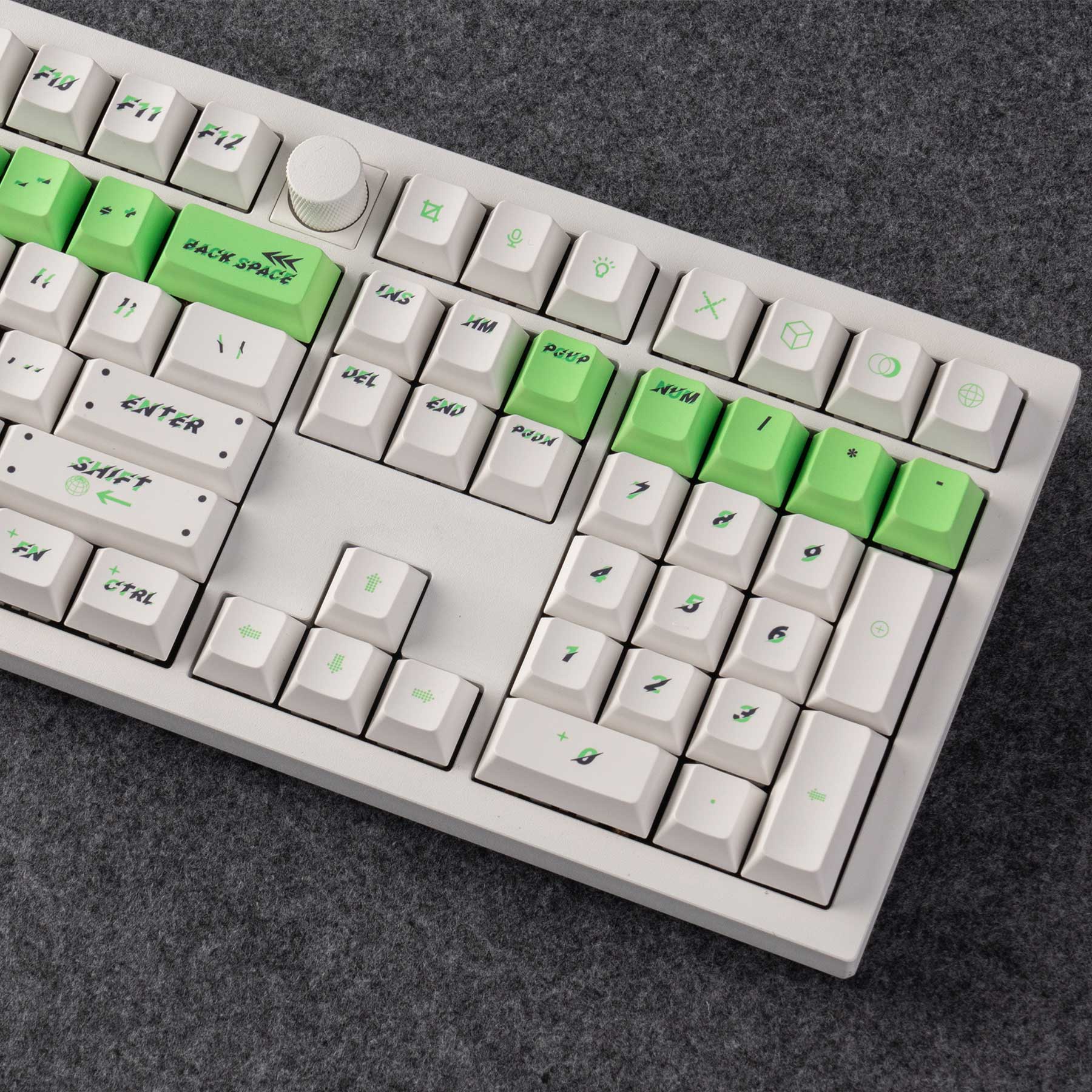 Keychron Pulsation 140 Key Cherry Profile Dye Sub PBT Keycap Set