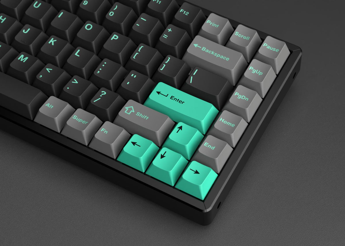 Hacker Mint keycaps ภาพถ่ายสินค้าจริง 2