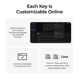 Keychron J10 Ultra 8K Wireless Custom Mechanical Keyboard