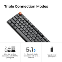 Keychron K1 Max Triple Connection Modes