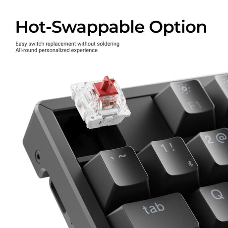 Keychron K10 QMK Wireless Mechanical Keyboard (Version 2) Hot-swappable Option