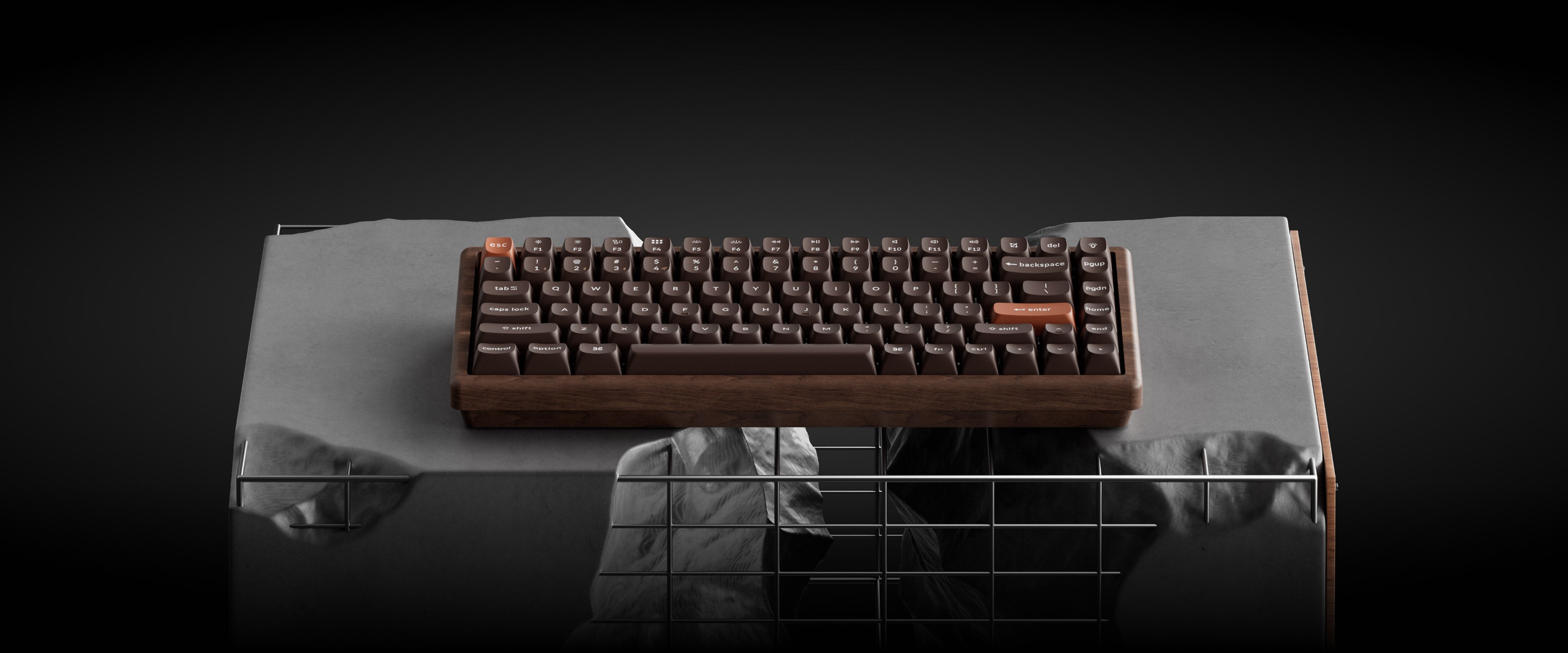Keychron K2 HE Wireless Magnetic Switch Custom Keyboard - All-Wood Spe