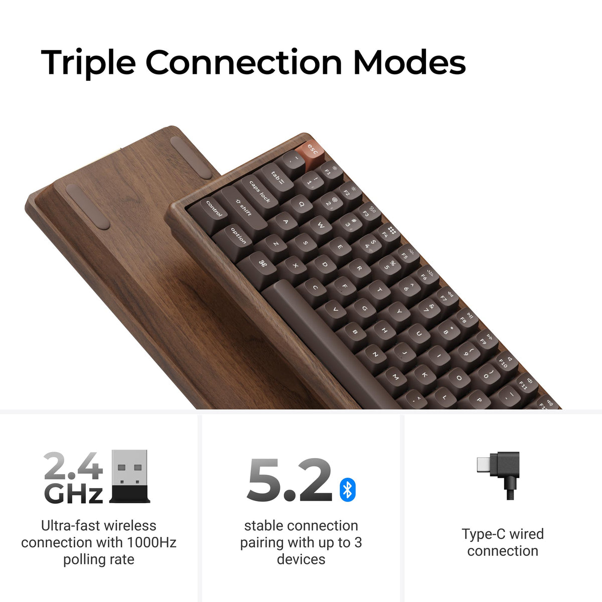 K2 HE All-Wood Special Edition Triple Connection Modes