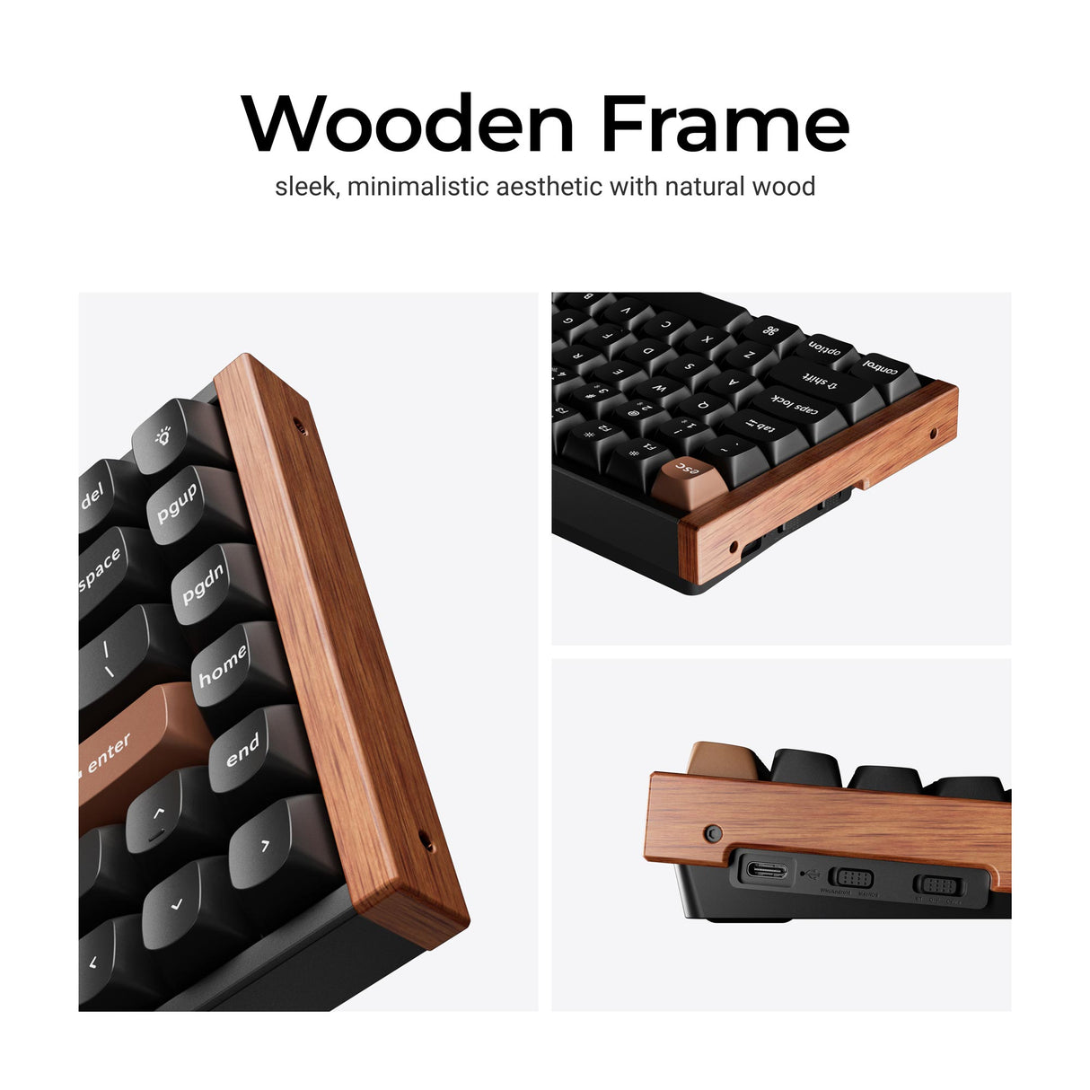 Keychron K2 HE Wooden Frame