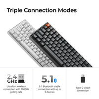 Keychron K2 Max Triple Connection Modes