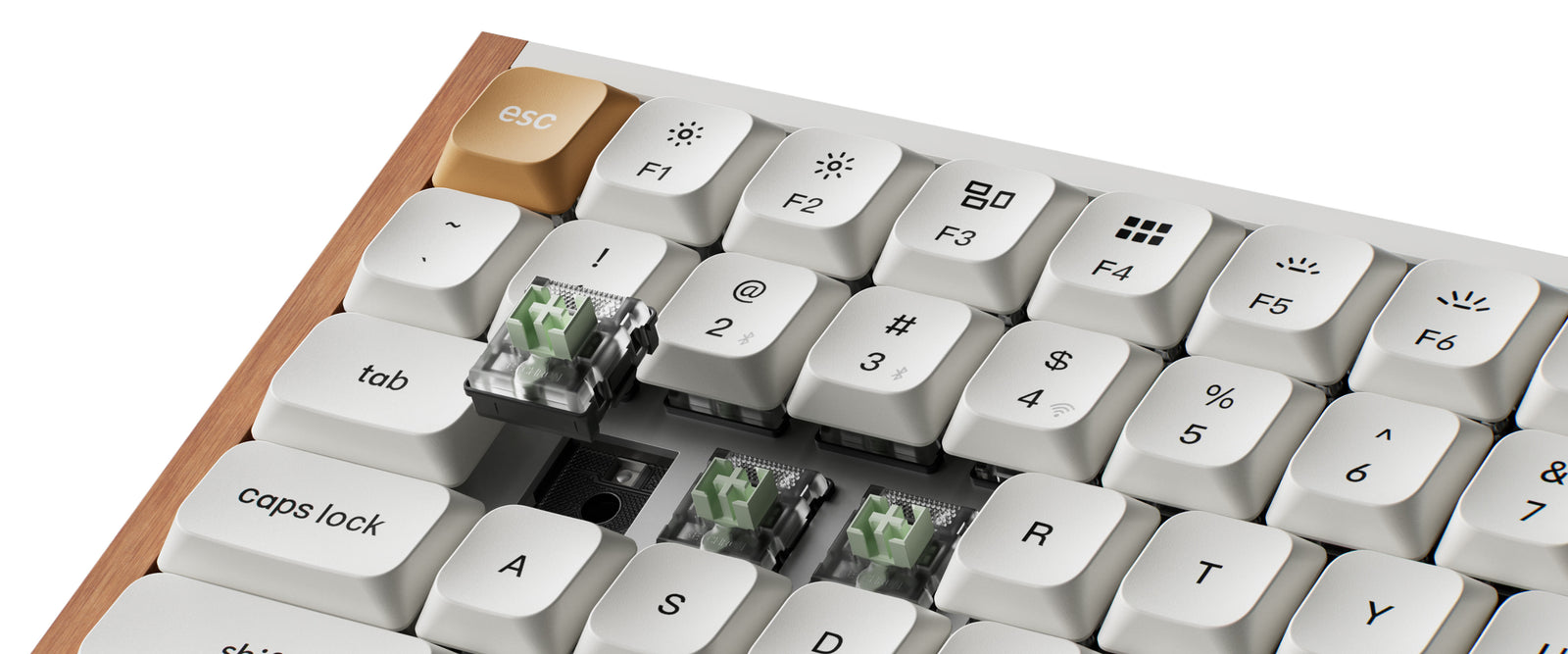 Switches magnéticos do Keychron K3 HE