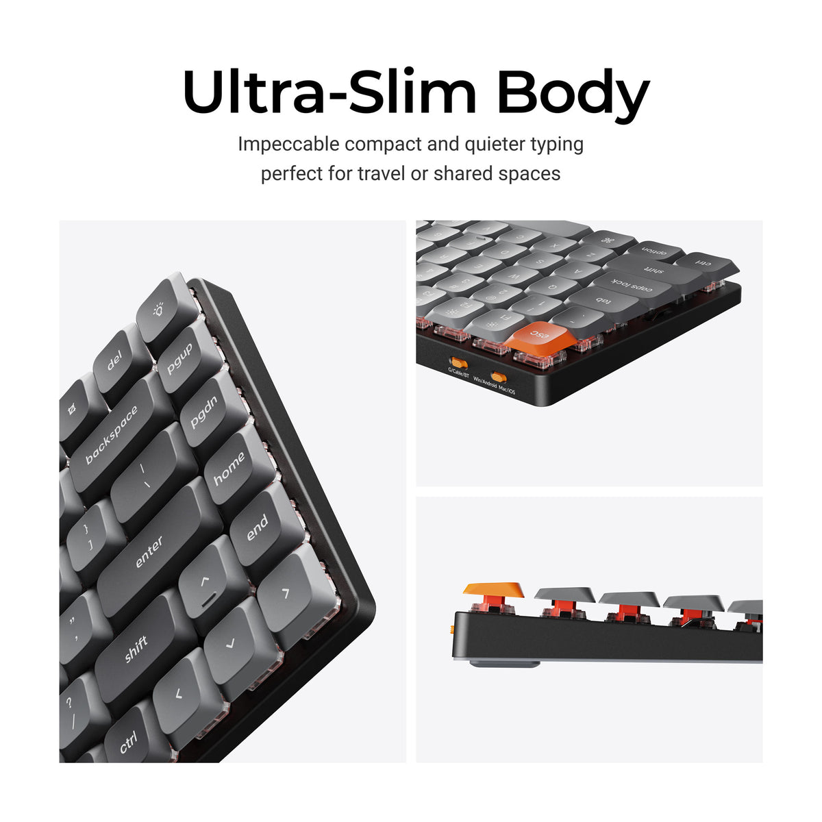 Keychron K3 Max Ultra-slim Body