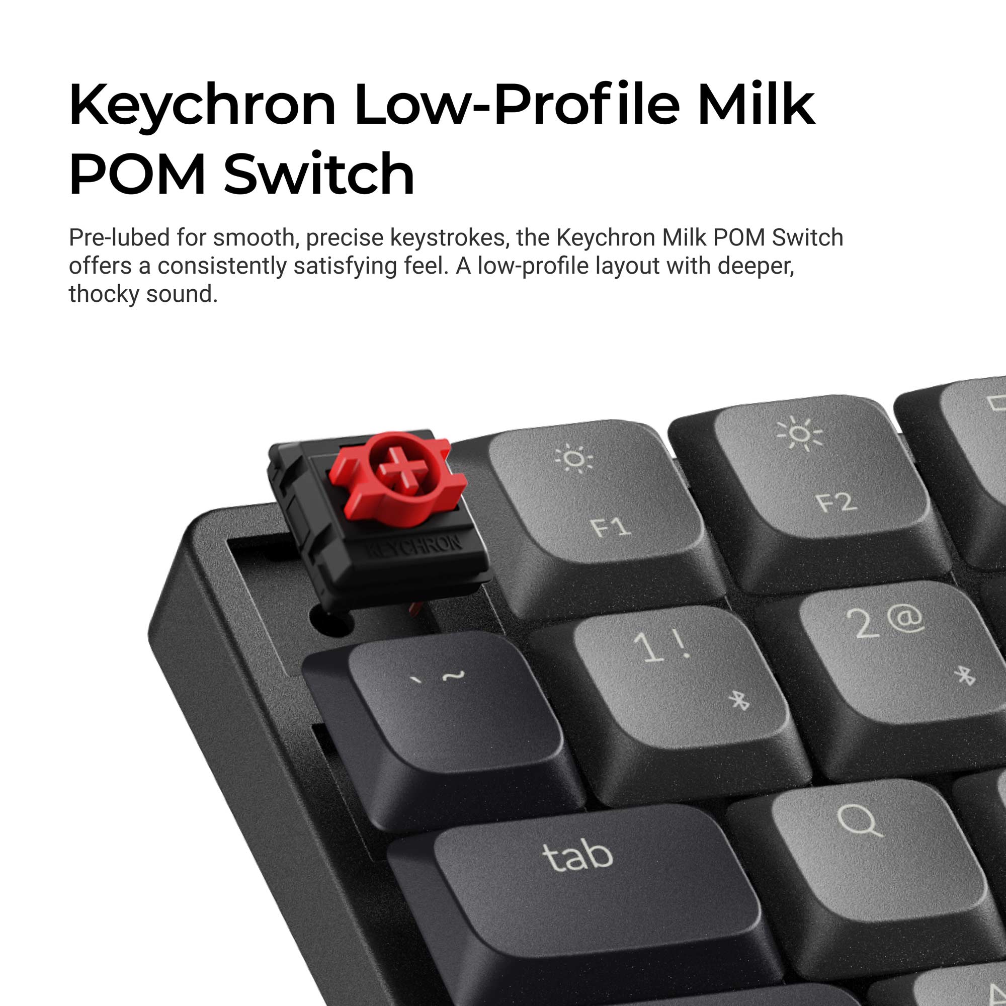 Keychron K3 QMK Wireless Mechanical Keyboard (Version 3) keyboard image