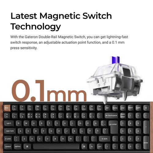 Keychron K4 HE ISO Gateron Magnetic Switch 