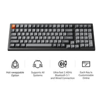 Keychron K4 Max QMK Wireless Mechanical Keyboard