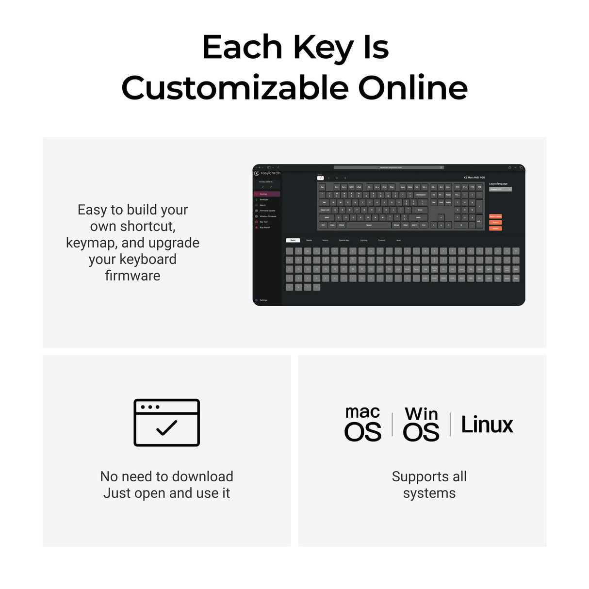 Keychron K5 Max Launcher Customization