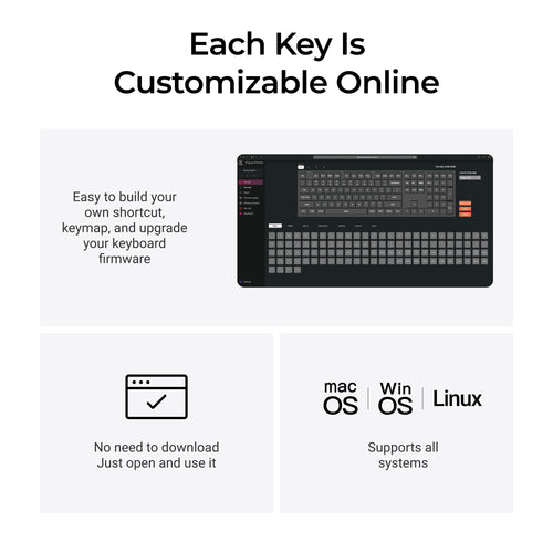 Keychron K5 Max QMK/VIA Wireless Custom Mechanical Keyboard
