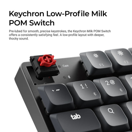 Keychron K5X Milk POM Switch