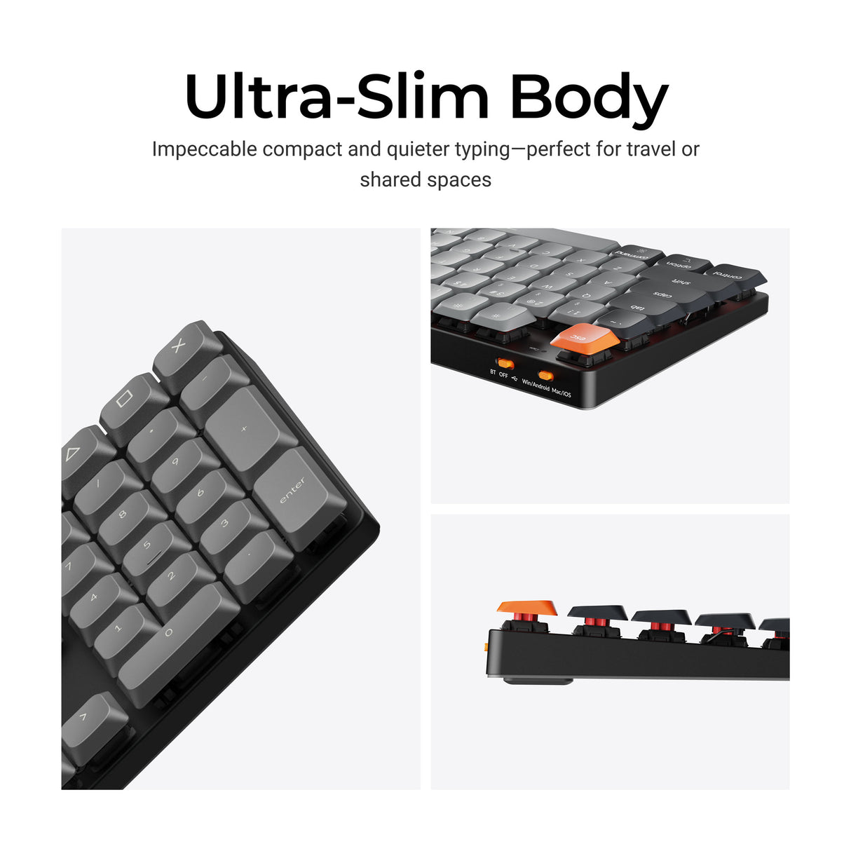 Keychron K5X Ultra-slim Body