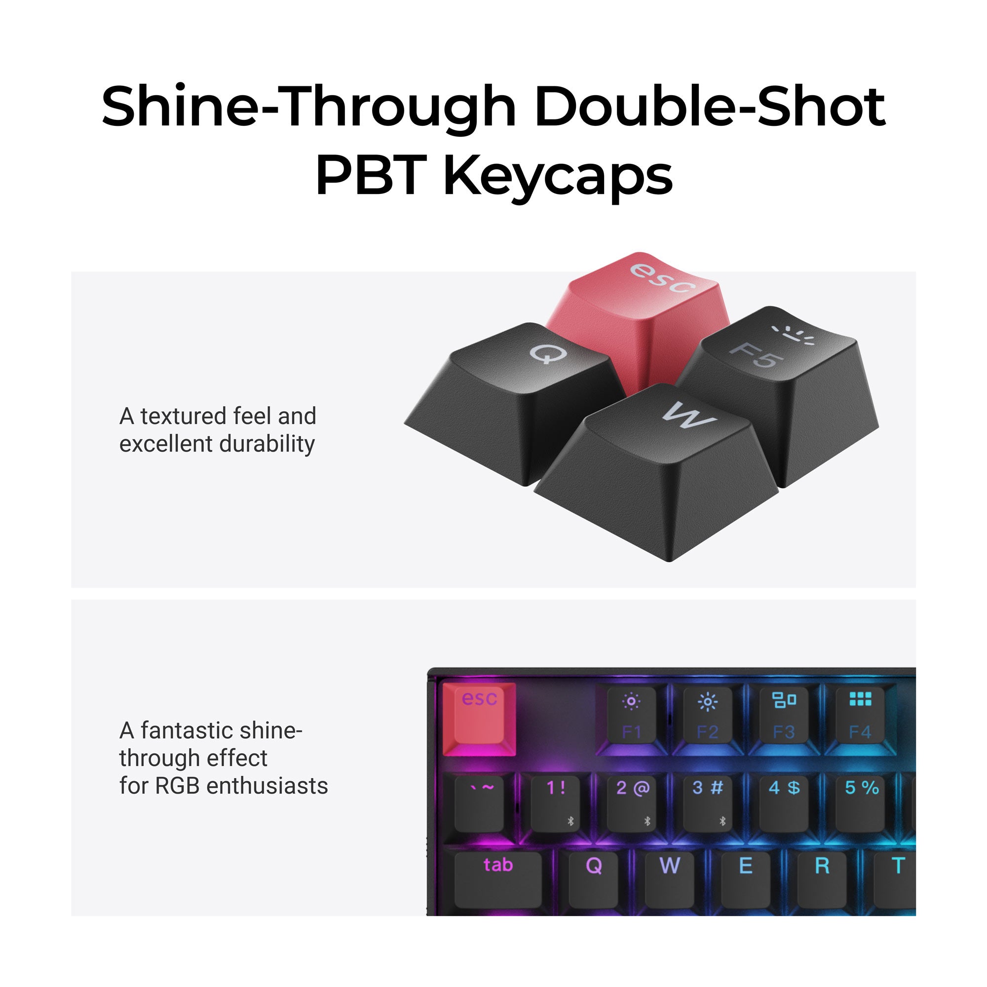 Keychron K8 QMK Wireless Mechanical Keyboard (Version 2) keyboard image