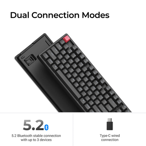 Keychron K8X Dual Connection Modes