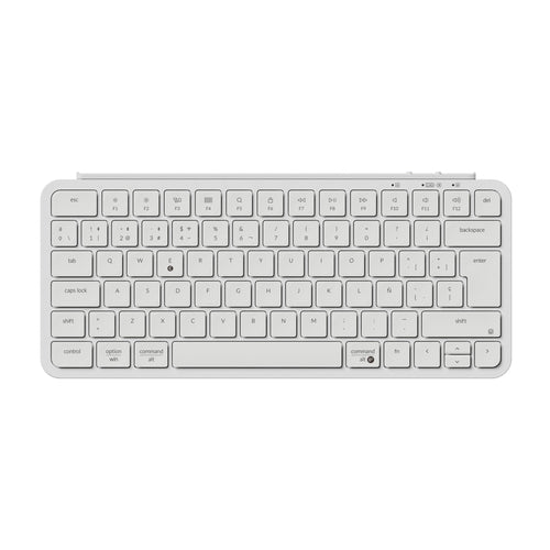 Keychron B1 Pro Ultra Slim Wireless Keyboard Ivory White Spanish