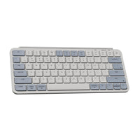 Keychron B1 Pro Ultra Slim Wireless Keyboards 75 Percent Layout for Mac Windows and Android Retro Blue