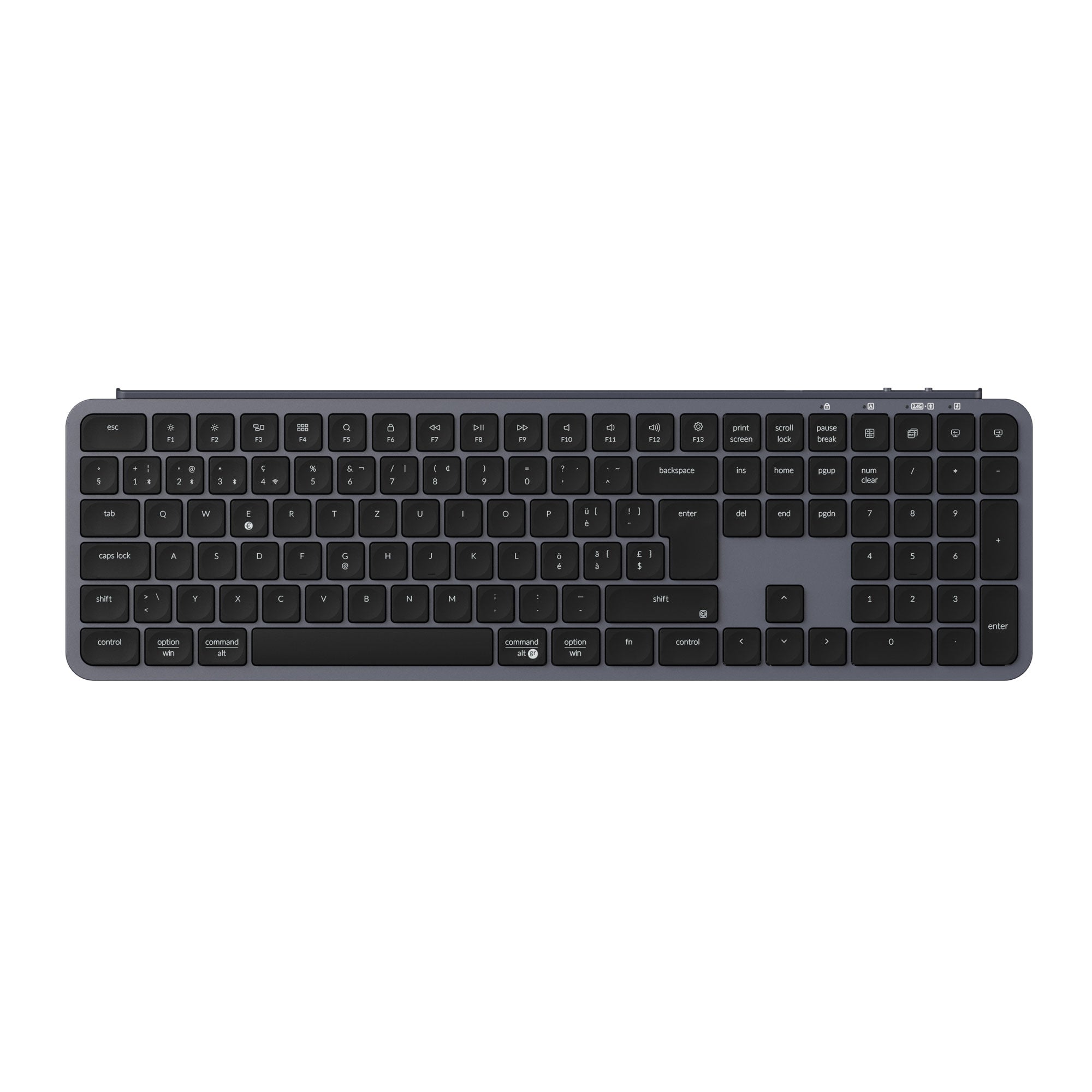 Keychron B6 Pro Ultra-Slim Wireless Keyboard ISO Layout Collection keyboard image