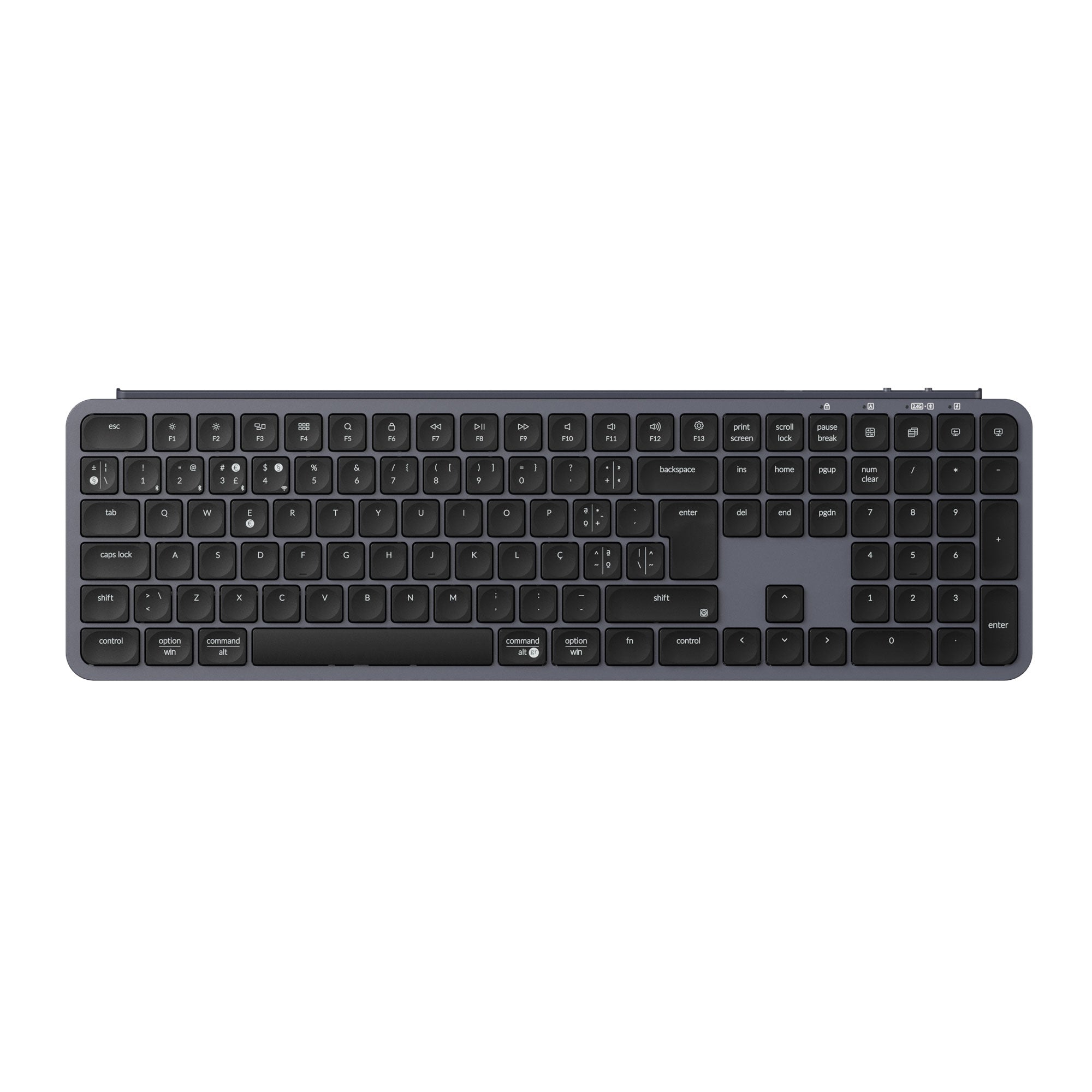 Keychron B6 Pro Ultra-Slim Wireless Keyboard ISO Layout Collection keyboard image