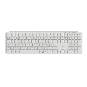 Keychron B6 Pro Ultra Slim Wireless Keyboard Ivory White Spanish-ISO