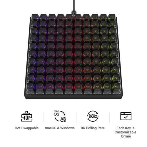 Keychron C100 8K Giant Custom Macro Pad