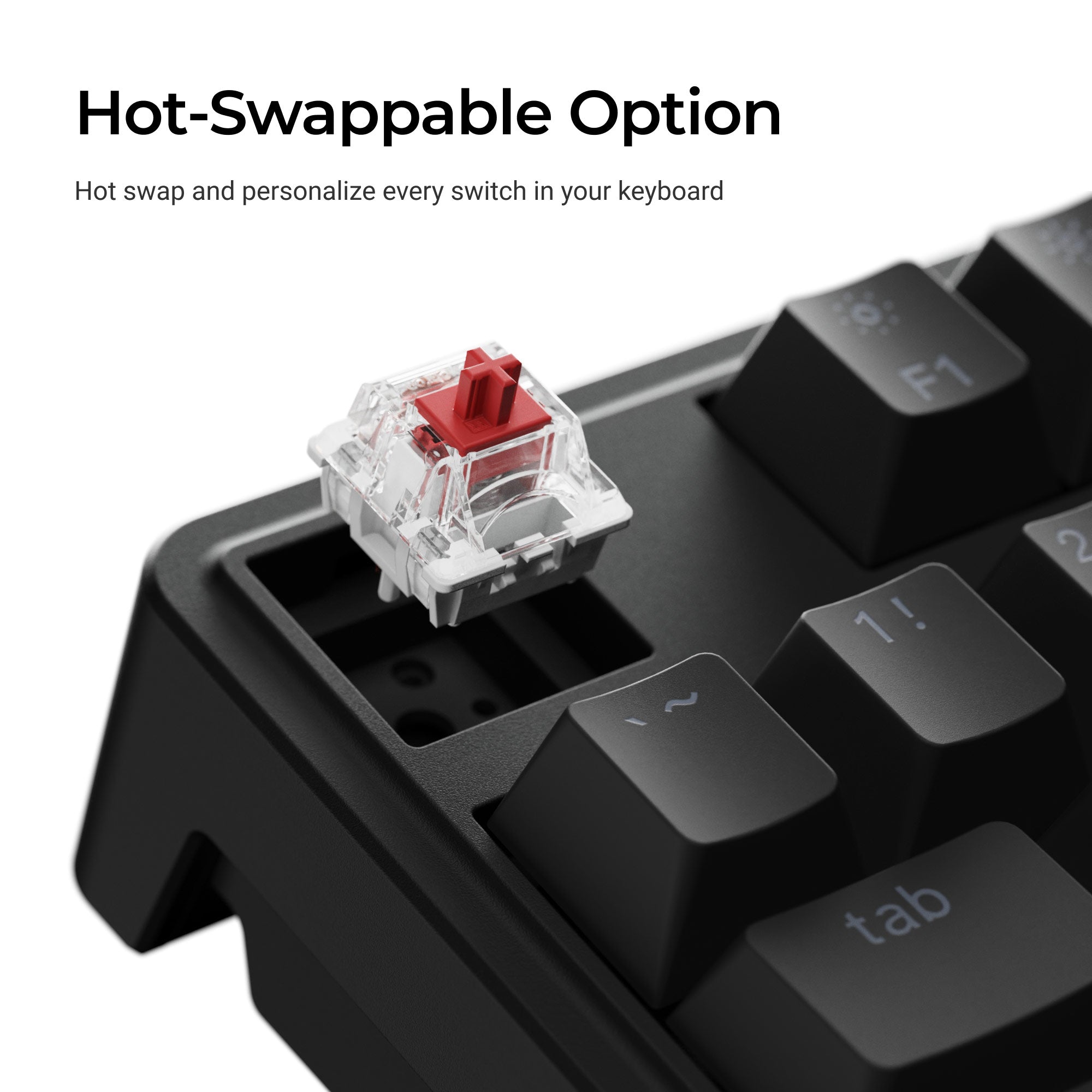 Keychron C3 Pro 8K QMK Wired Custom Mechanical Keyboard keyboard image