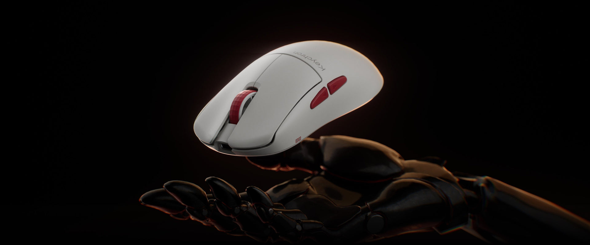 Keychron G4 — corpo leve de 55g