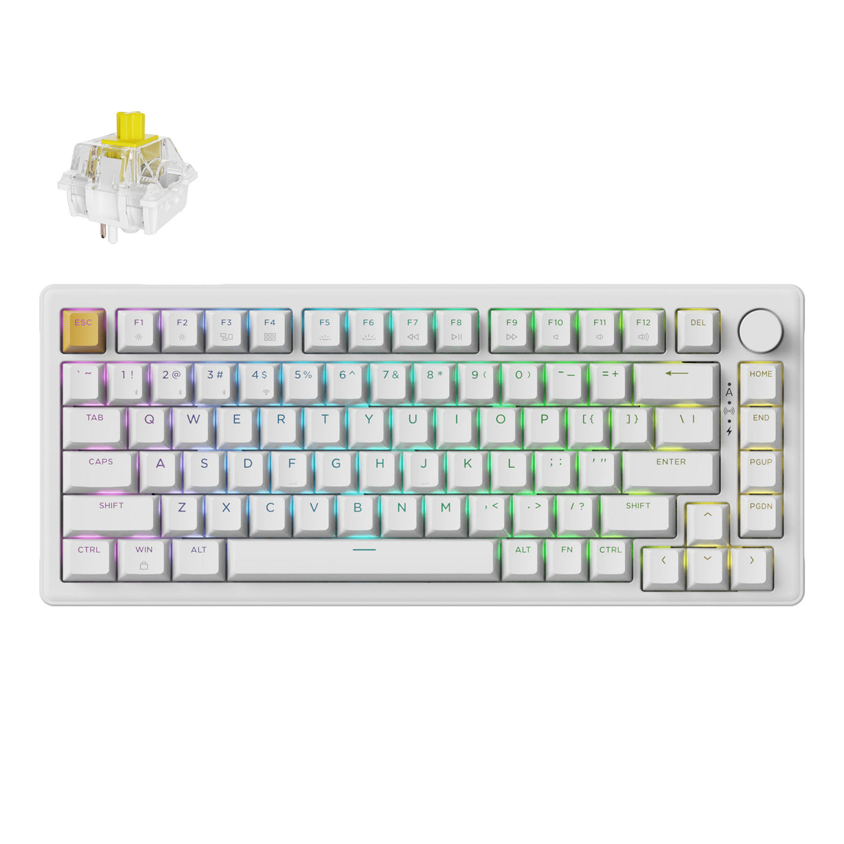 Keychron J2 QMK Wireless Mechanical Keyboard