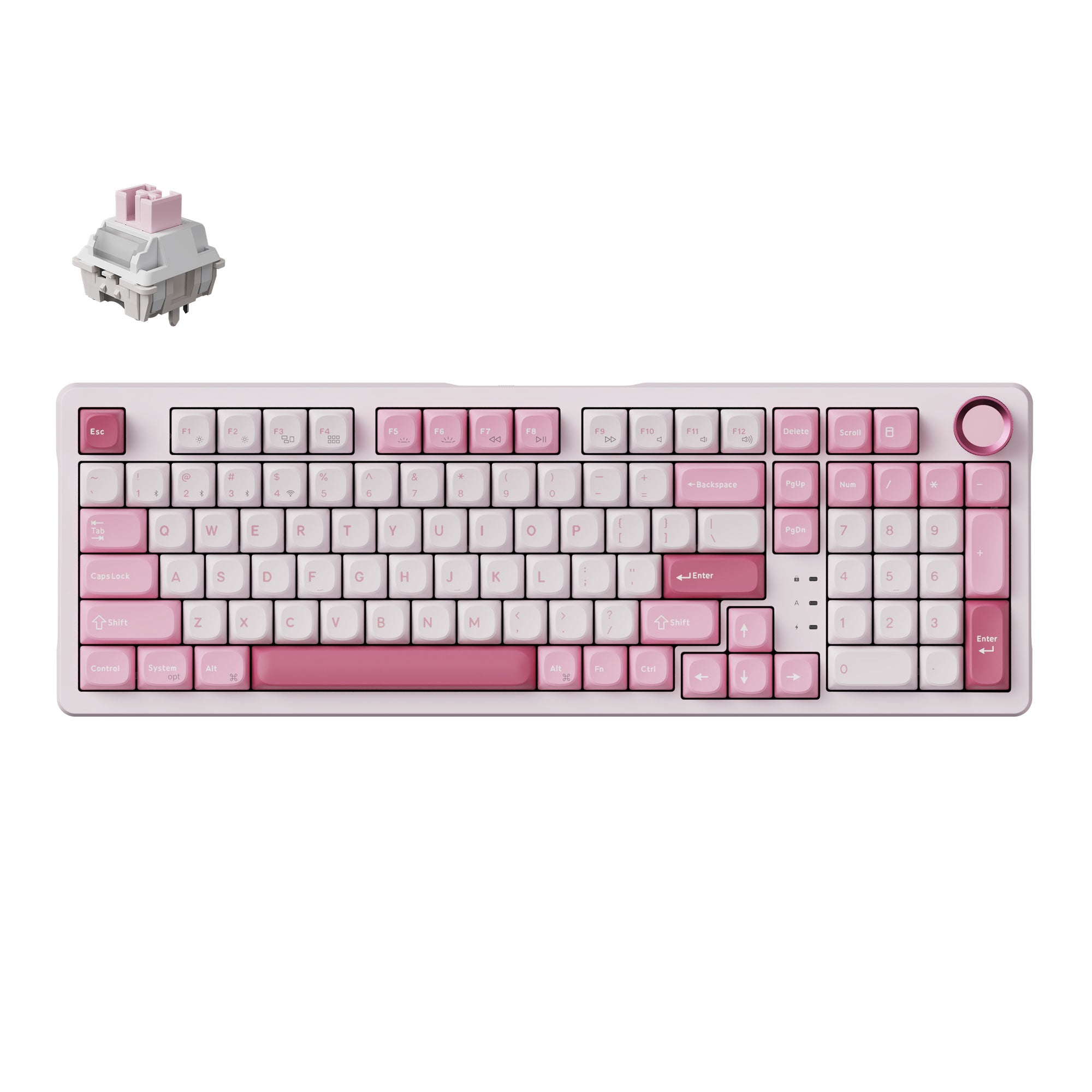 Keychron J3 SE QMK Wireless Mechanical Keyboard keyboard image