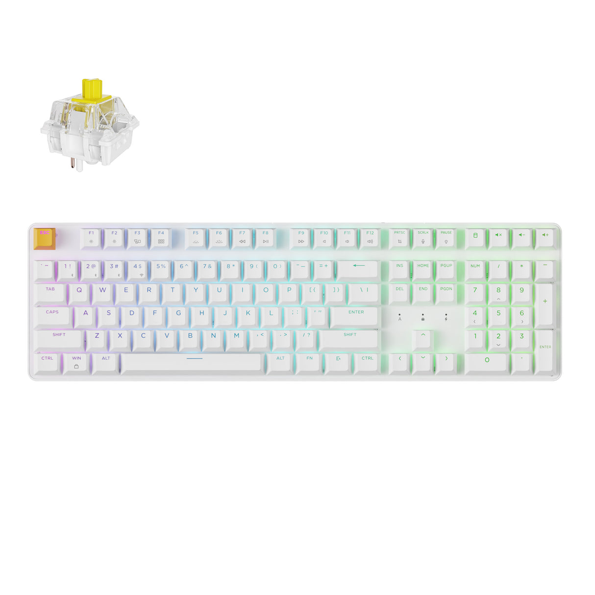 Keychron J5 QMK Wireless Mechanical Keyboard