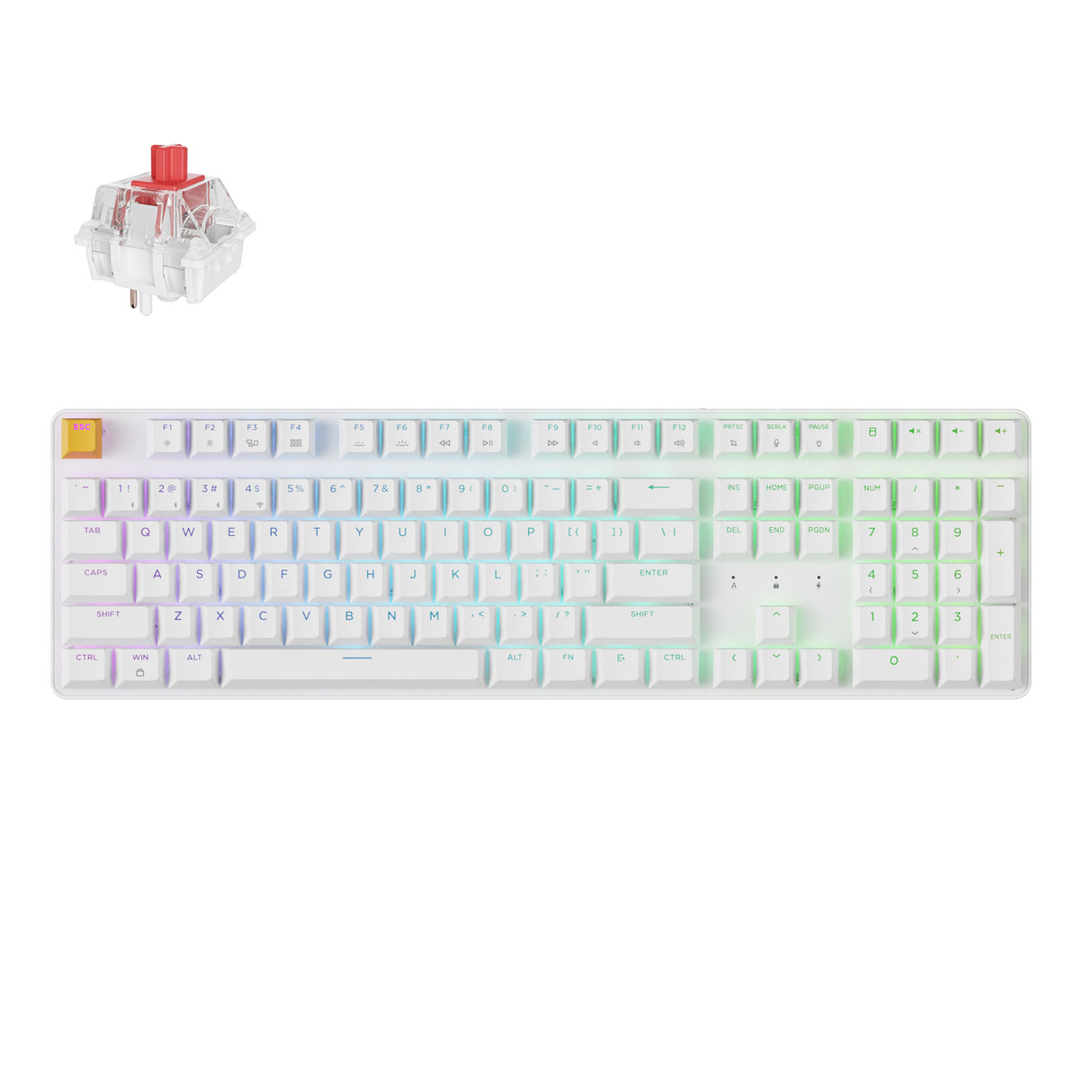 Keychron J5 QMK Wireless Mechanical Keyboard
