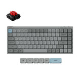 Keychron J9 Wireless Hot-swappable RGB Backlight Red Switch - Gray