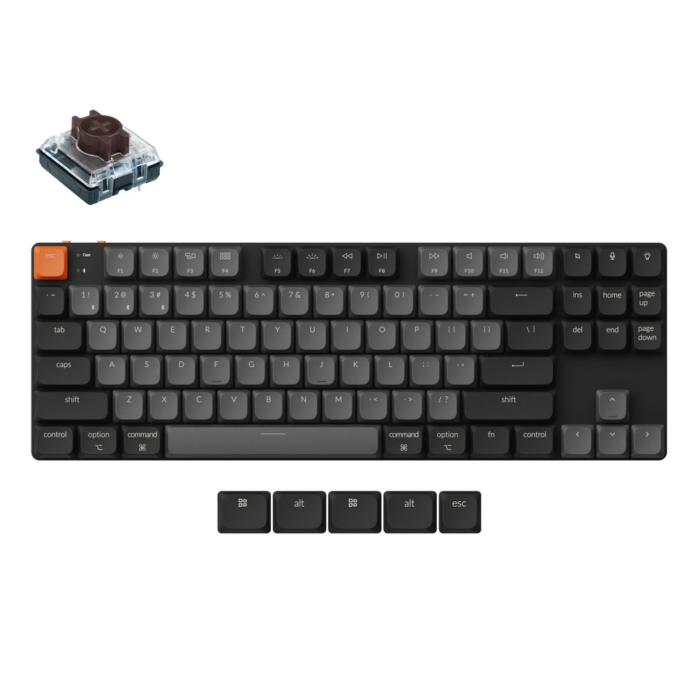 Keychron K1 QMK Wireless Mechanical Keyboard (Version 6) Keychron