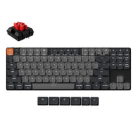 Keychron-K1-Version-6-Ultra-Slim-TKL-Layout-QMK-Wireless-Mechanical-Keyboard-Low-Profile-Red-Switch-white-Backlight
