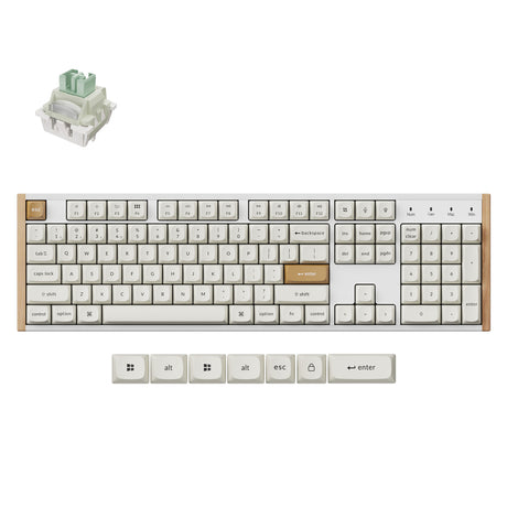 Keychron-K10-HE-Swappable-RGB-Backlight-Aluminum-Keycrhon-Ultra-Fast-Lime-Switch-Special-Edition-White