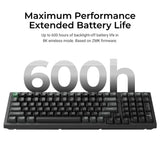Keychron K10 Ultra 8K Wireless Custom Mechanical Keyboard 600 Battery Life