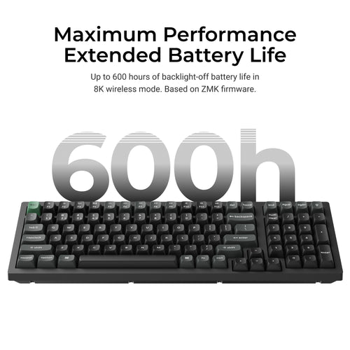 Keychron K10 Ultra 8K Wireless Custom Mechanical Keyboard 600 Battery Life