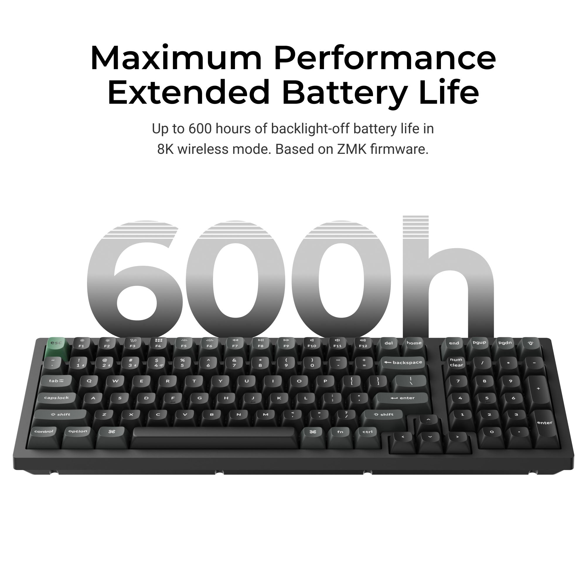 Keychron K10 Ultra 8K Wireless Custom Mechanical Keyboard keyboard image