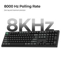 Keychron K10 Ultra 8K Wireless Custom Mechanical Keyboard 8000 Hz Polling Rate 