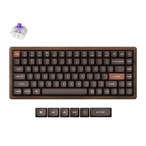 K2 HE Swappable RGB Backlight Nebula Switch - All-Wood Special Edition