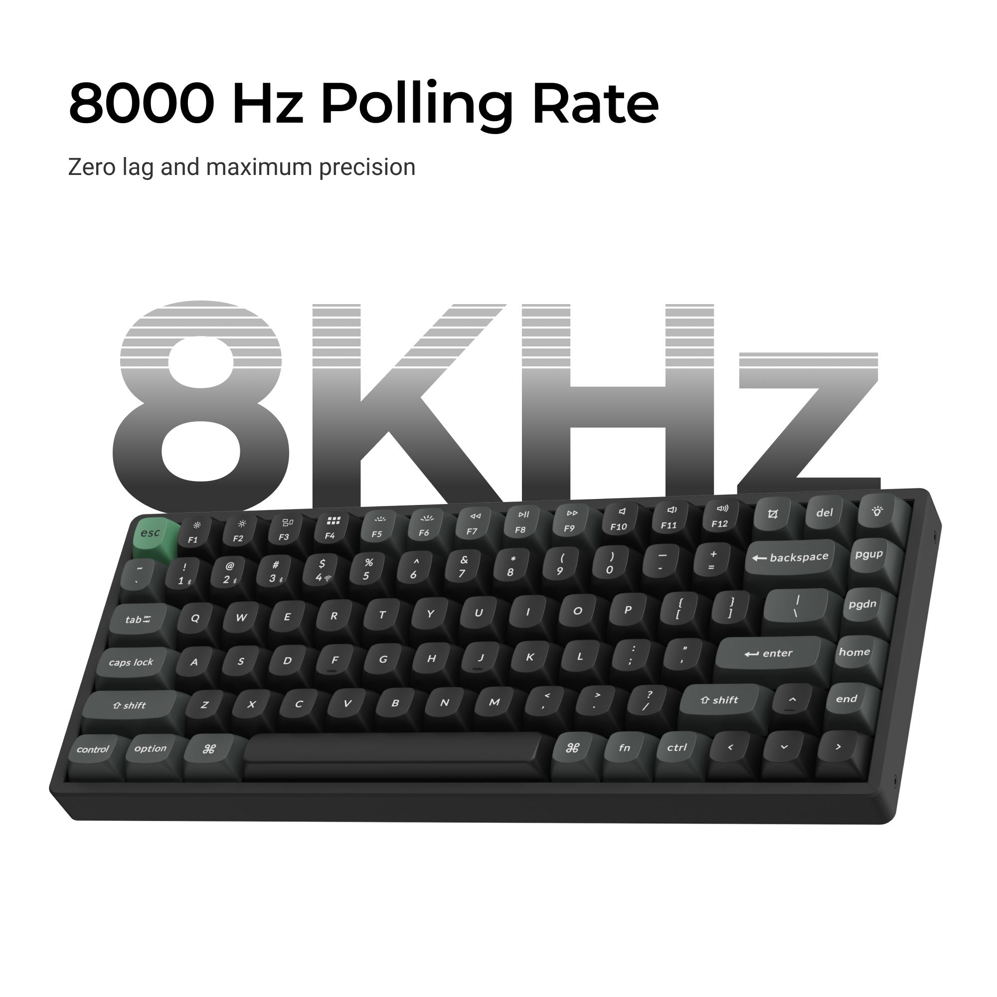 Keychron K2 Ultra 8K Wireless Custom Mechanical Keyboard keyboard image