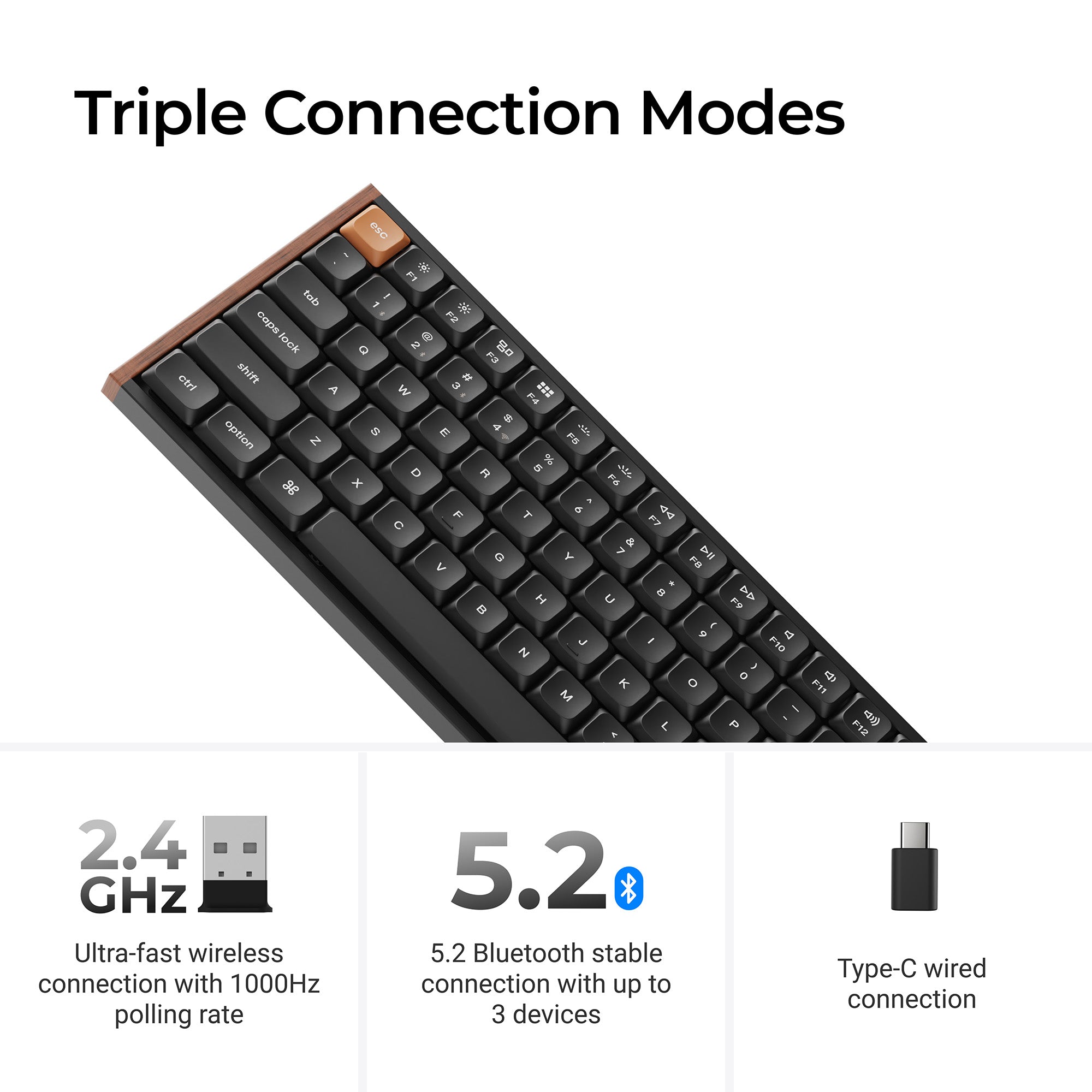 Keychron K3 Max SE QMK Wireless Custom Mechanical Keyboard keyboard image