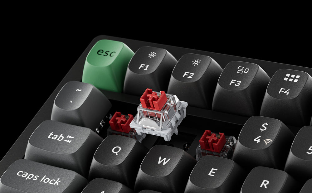 Troca de switches sem solda no Keychron K4 Ultra 8K